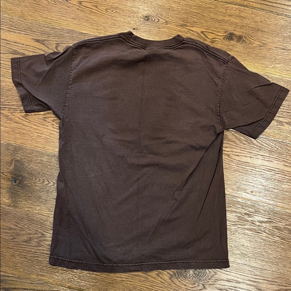 Jimi Hendrix Brown T-Shirt with Blue Graphic - Picture 3 of 7